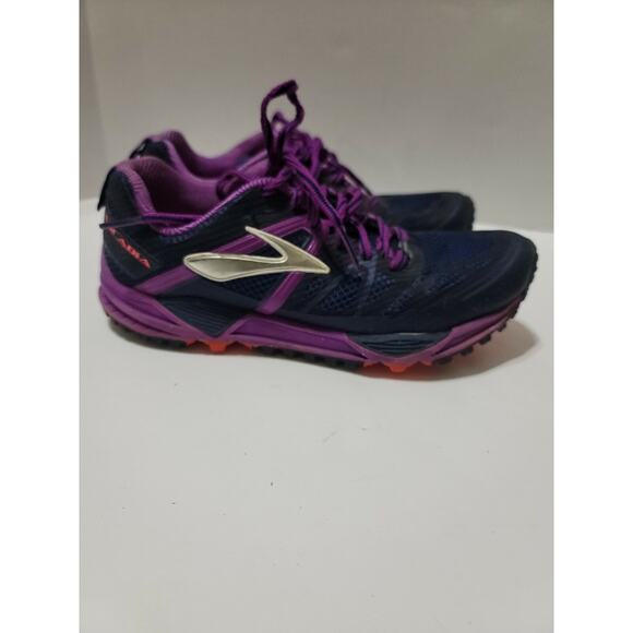 Brooks Cascadia 10 Women's Trail Running Shoes Blue/Purple Size 7.5 B (Medium) - Picture 7 of 12